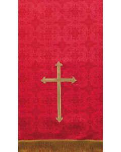 Gold Fleury Cross Lectern Hanging