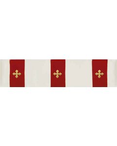 Gold Crosses Cream Church Altar Frontal