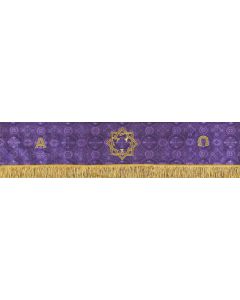 Crown of Thorns on Indigo Church Altar Frontal