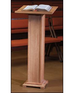 Church Altar Lectern in Pecan