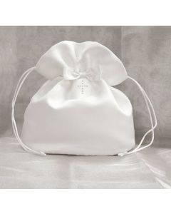 Pearl Cross First Communion Purse