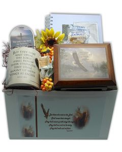 On Eagles Wings Scripture Gift Box