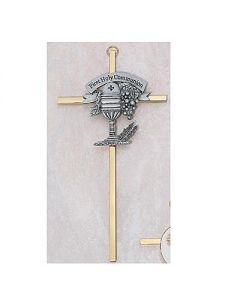 Brass Communion Cross