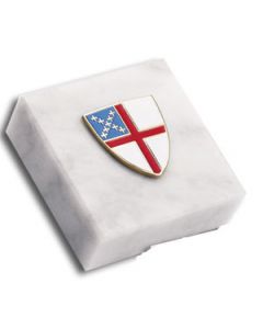 Episcopal Shield Paperweight