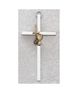 SILVER PLATED ALUMINUM Communion CROSS