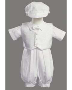 Jeremy Christening Romper