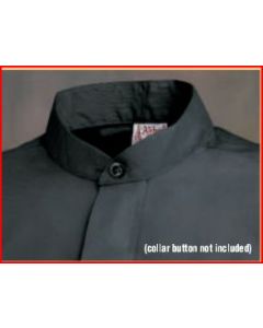 Clerical Shirt - EXTRA COMFORT - Tabless Neckband LONG SLEEVE