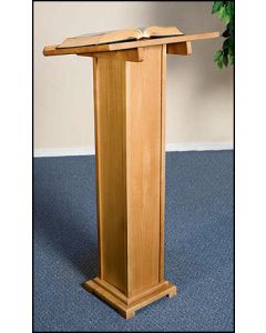 Church Altar Lectern in Pecan