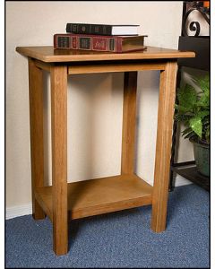 Credence Table Light Maple