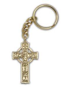 Celtic Cross Keychain