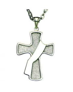 Deacon's Cross Pendant - Sterling Silver