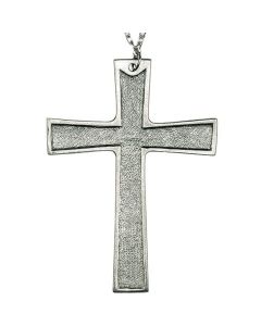 Pewter Pectoral Cross Pendant