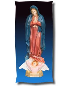Our Lady of Guadalupe Outdoor Statue Full Color