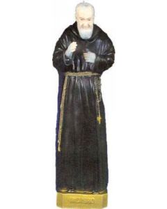 Padre Pio Outdoor Statue Full Color