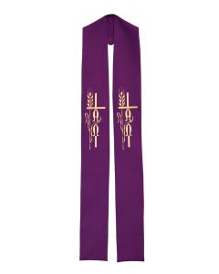 Alpha Omega Clergy Stole or Deacon Stole