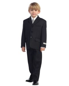 Boys Double Pin Stripe First Communion Suit 