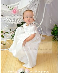 unisex christening gown for boys and girls style jamie