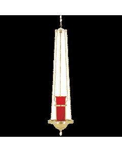 Brass Hanging Church Sanctuary Lamp 