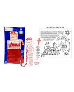 Candy Cane Story Stocking Scripture Candy