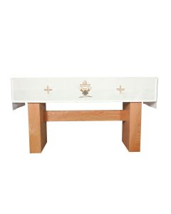 Chalice and Crosses Fitted Altar Cloth