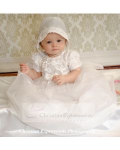 girls christening gown style lillian