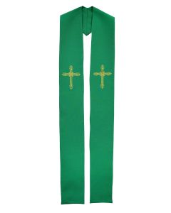 Decorative Cross Clergy Stole or Deacon Stole