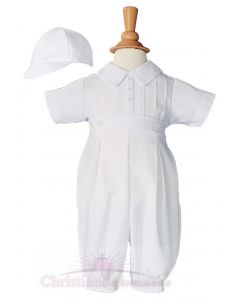 Boys Gabardine Christening Outfit Style Aiden