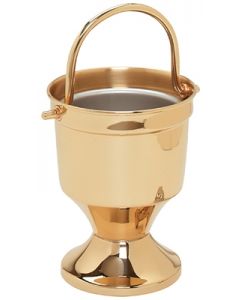 Gold  Holy Water Pot with Sprinkler 