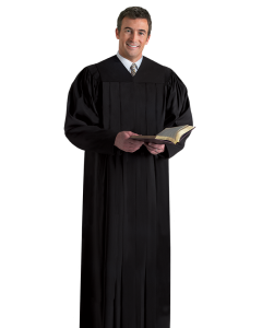 Pulpit Robe Plymouth Black