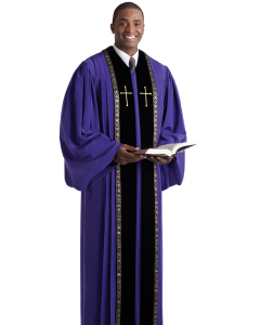 Pulpit Robe Wesley Royal Purple