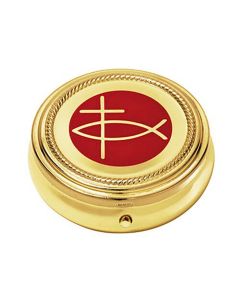 Ichthus Cross Communion Pyx