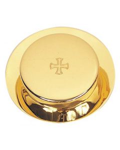 Communion Pyx with Paten and Burse 25 Cap