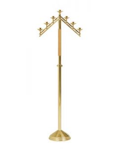 Brass Floor Church Candelabara