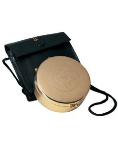 Hospital Communion Pyx with Etched IHS 75 Cap