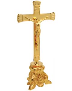 Gold Plated Church Altar Crucifx