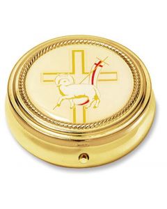 Lamb with Cross Pyx