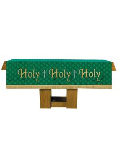 Maltese Cross Church Altar Frontal - Green