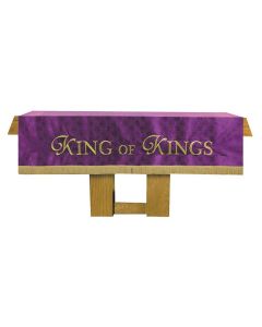 Maltese Cross Church Altar Frontal - Purple