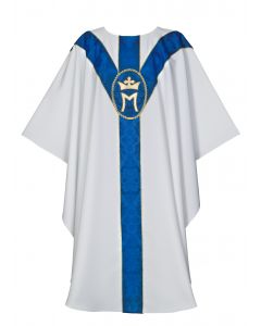  Marian Crown Clergy Chasuble Vestment