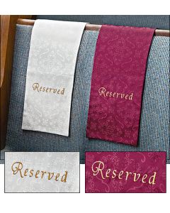 Church Reserved Pew Cloths