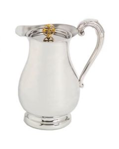 Pewter Church  Flagon with Lid
