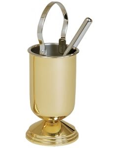 Polished Brass Water Pot with Sprinkler 