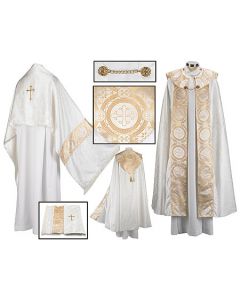 Clergy Cope and Humeral Veil Set