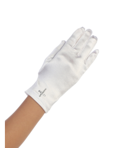 Below Elbow Length Lace Finger less First Communion Gloves