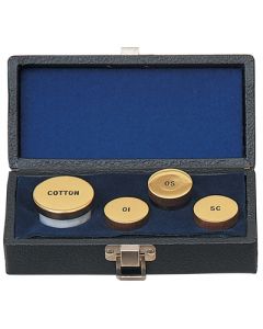 Sacristy Oil Set with Cotton Container