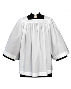 Square Neck Clergy Surplice