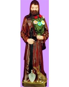 St. Fiacre Outdoor Statue Full Color