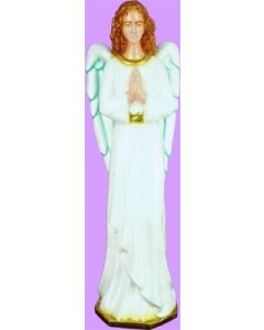 Standing Angel Outdoor Statue 36" Full Color