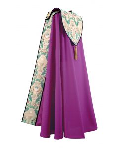 Tapestry of Life Purple Clergy Cope