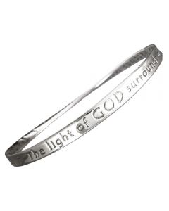 Light of God Christian Bangle Bracelet